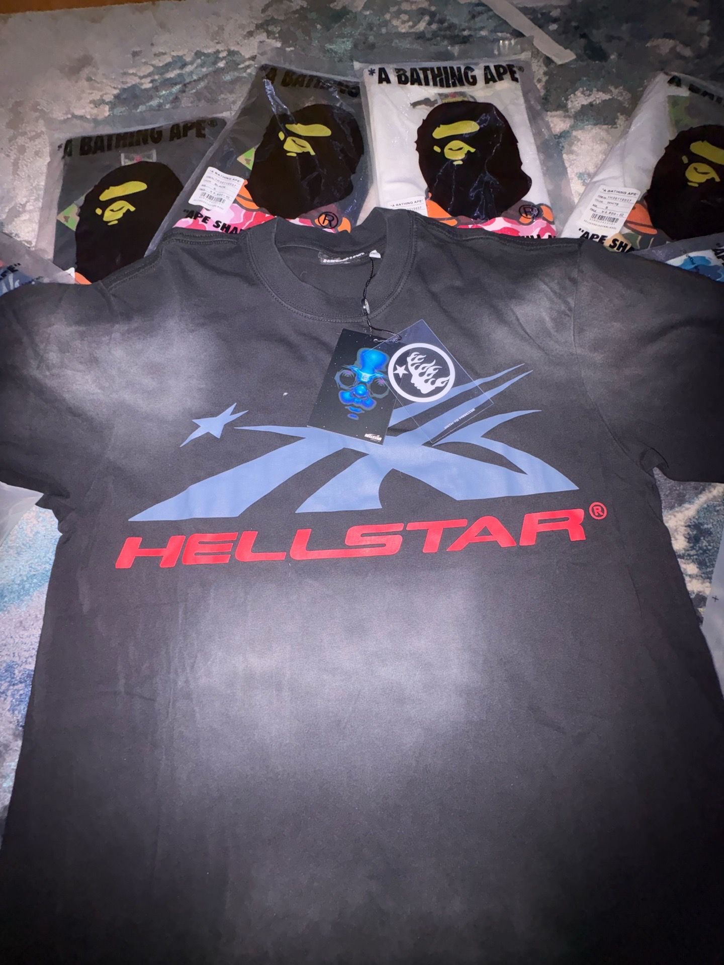 Hellstar shirt, color black, size S