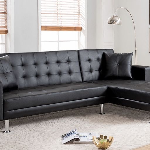 New‼️‼️ Black Sectional Sofa Be