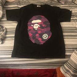 BAPE - Black/Purple Color Camo Big Ape