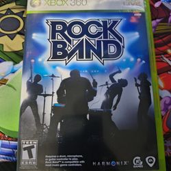 Rock Band Xbox 360 (Read Description)