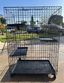 Large Animals Cage on Wheels