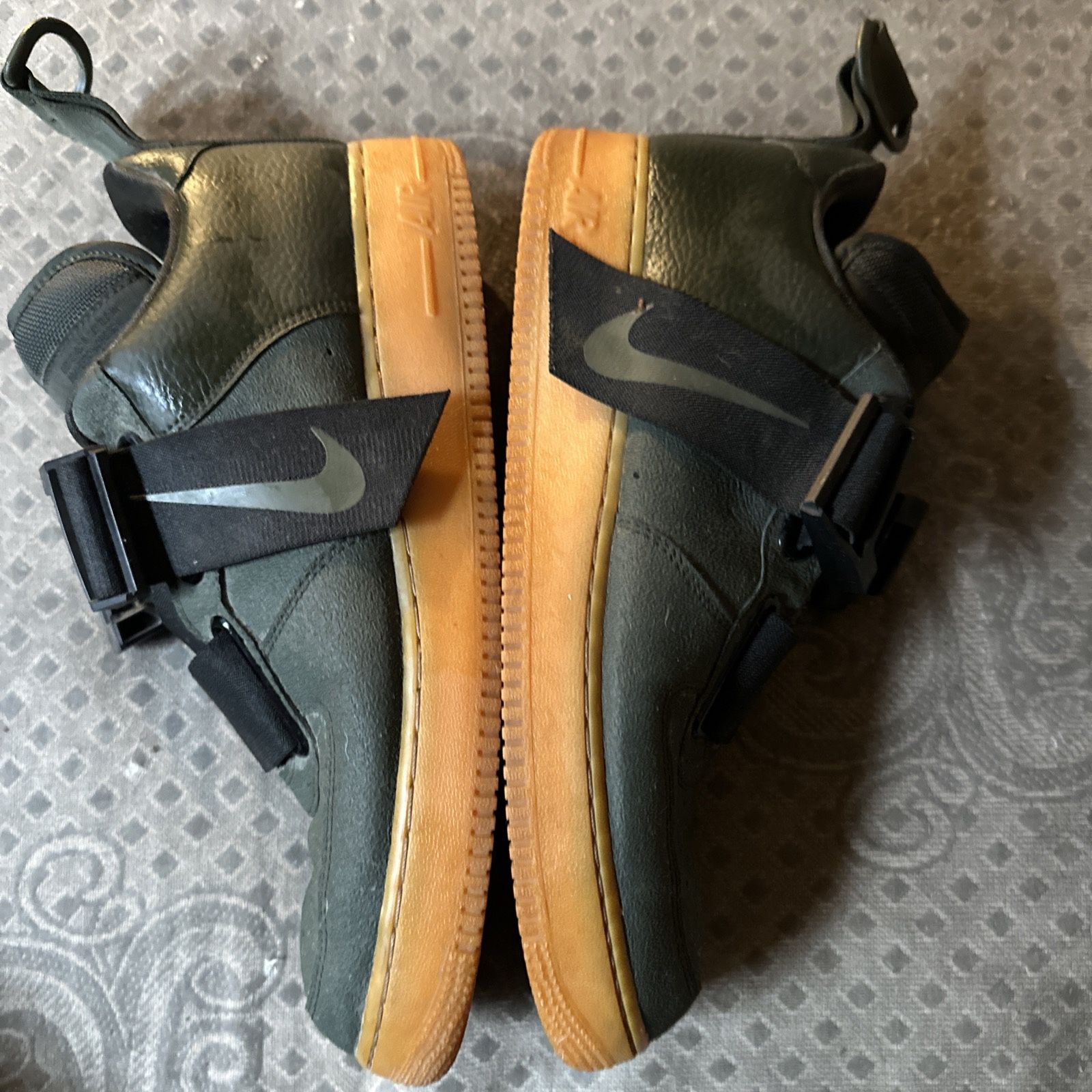 Size 11.5 Nike Air Force 1 Utility Low Sequoia Preowned no box 