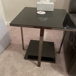 High End Aesthetic Side Table 