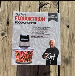Food Chopper Flavor Town 8 Cup Capacity