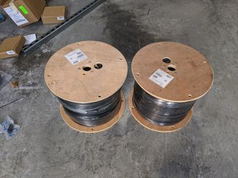 New 1000ft Spools of RG6 Quadshield Coax Cable