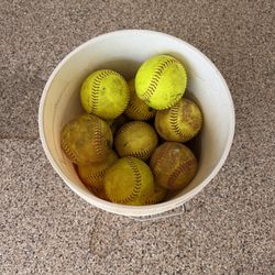 2 Dozen Slow pitch Softballs 