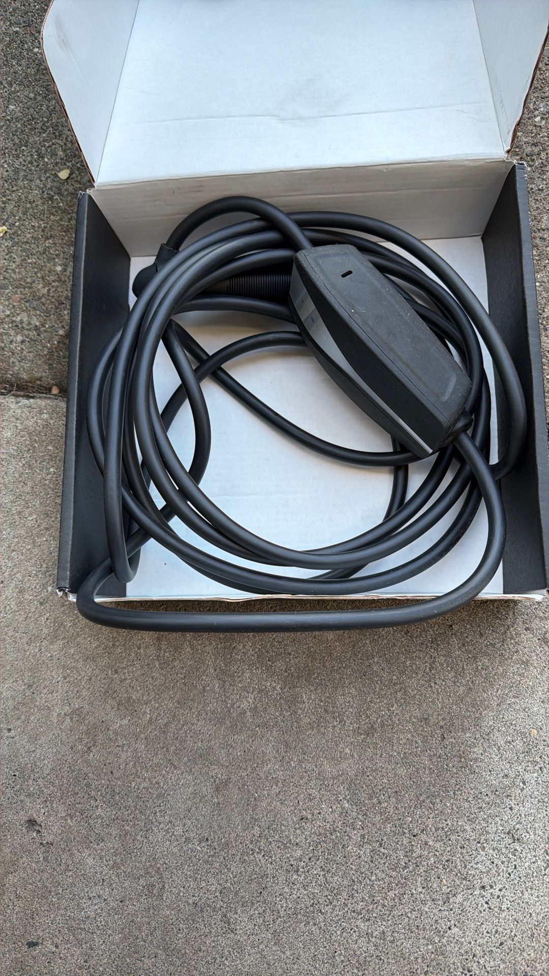 Tesla Mobile Charger With Additional Adapter Plug 