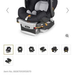 Chicco KeyFit ClearTex Infant Car Seat - Black $125