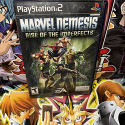 PlayStation 2 Marvel Nemesis: Rise of the Imperfects Video Game