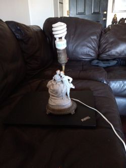 Capodimonte Porcelain Figurine Lamp..