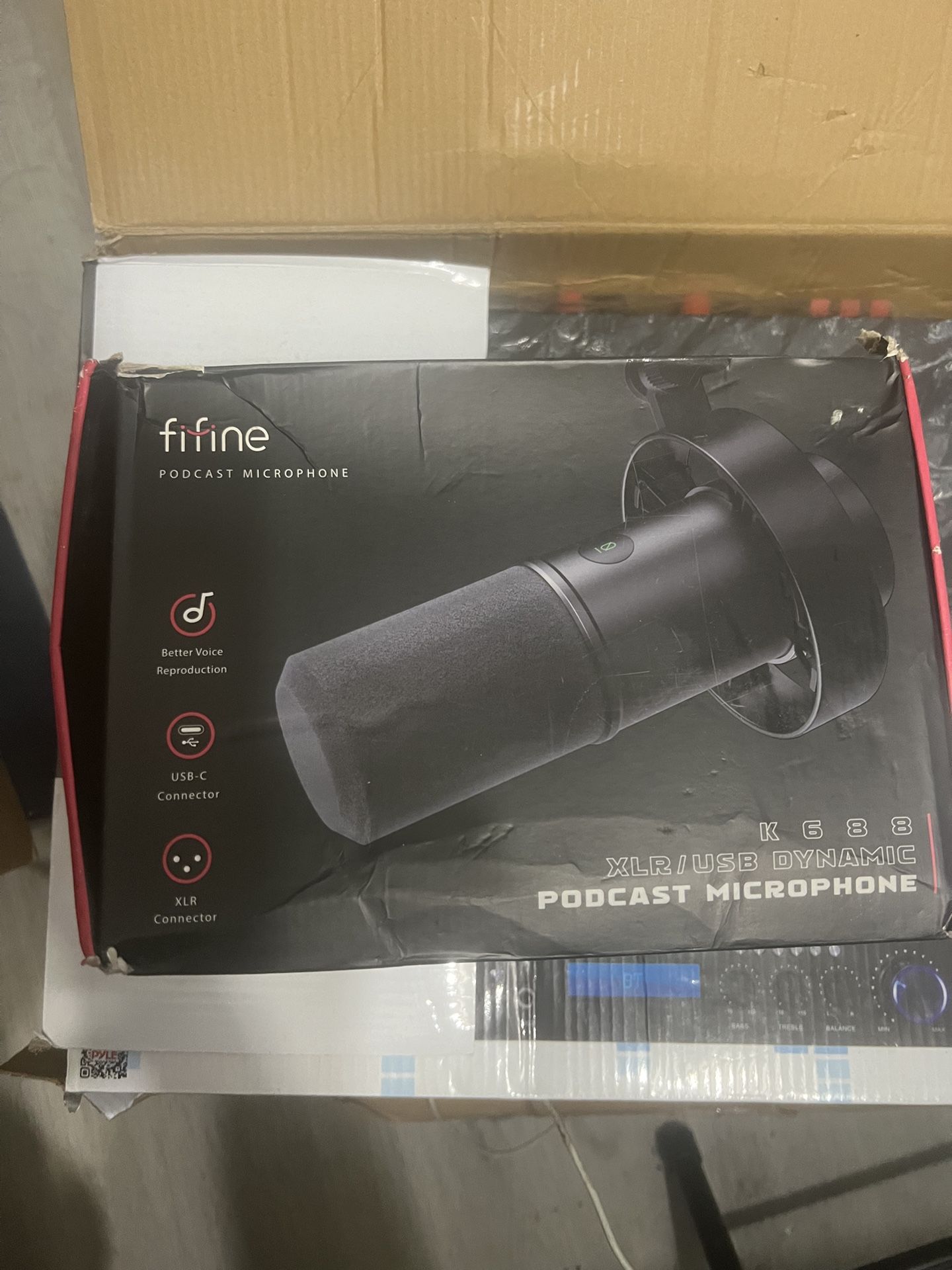 Fifine USB Podcast Microphone