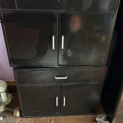 Two  Barber Stations w mirrors 