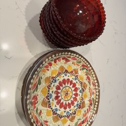 Pottery Barn Melamine Plates And Bowls