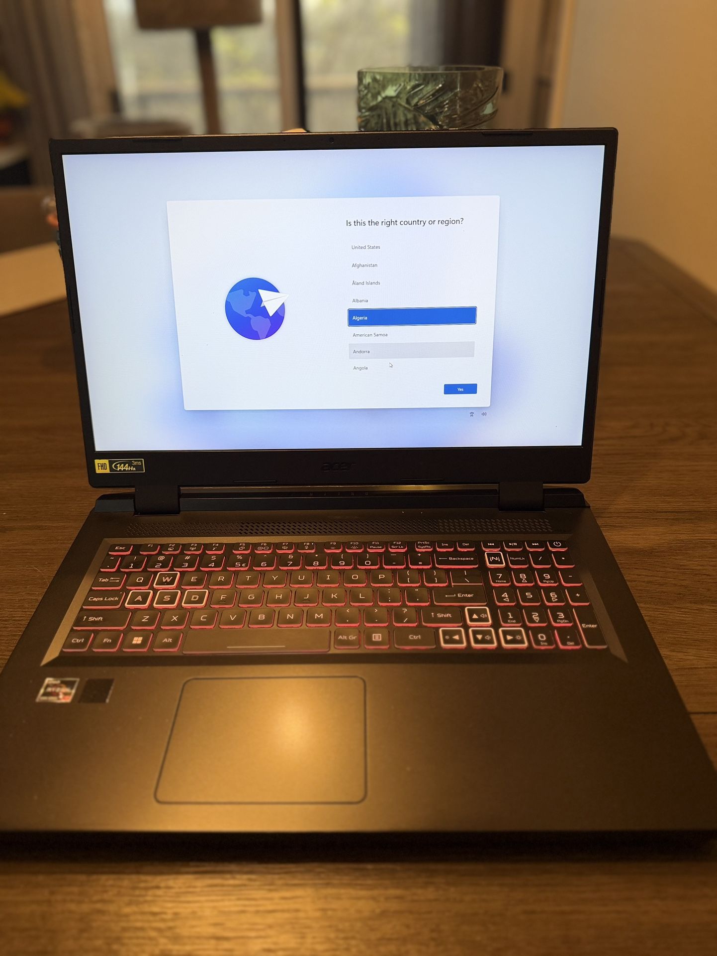 Acer Nitro 5 Gaming Laptop RTX / Ryzen 7 / 16GB / 1TB SSD
