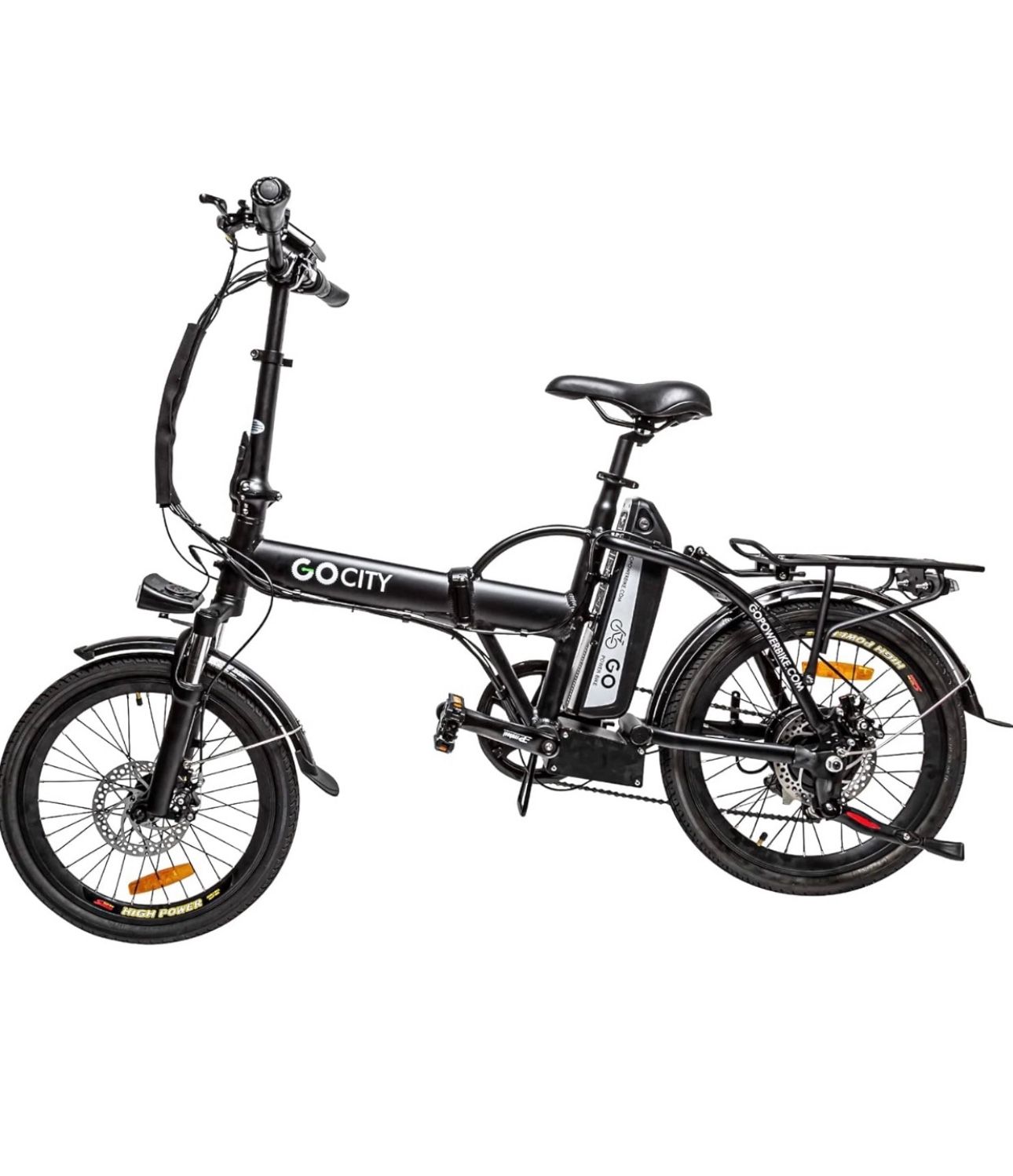 Gopowerbike Go City Foldable Ebike | 500W 48V | 50 Mile Range | 20mph Top Speed | 14yo and above