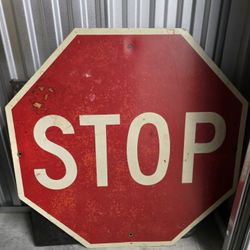stop sign