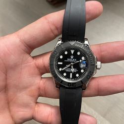 Black sub watch