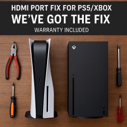 Gaming Console HDMI Port Repair - PS5/Xbox