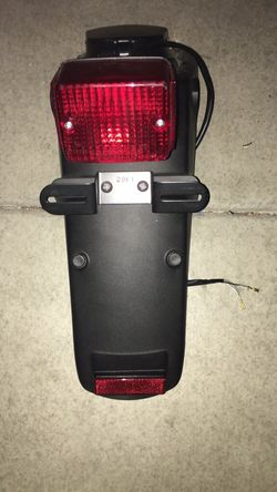 Suzuki dr650 tail light assembly
