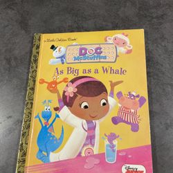 As Big As A Whale  A Little Golden Book