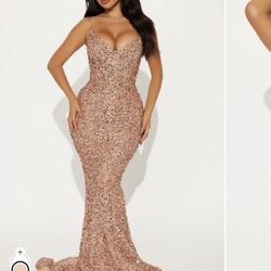 Sequins Gown- Medium