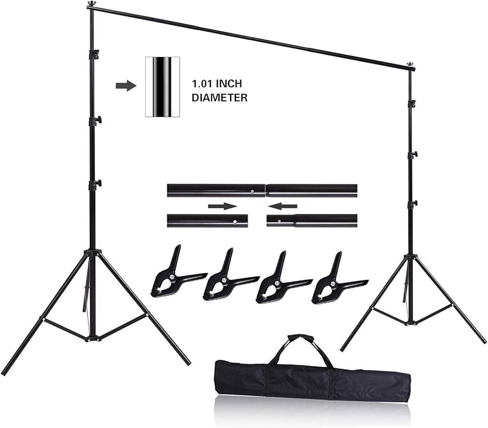 8.5 X 10’ Backdrop Stand Hyjinc 