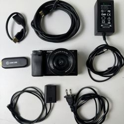 Sony A6000 + Elgato Cam Link 4K – Streaming Bundle!