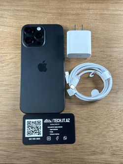 📱 iPhone 16 Pro Max | Black Titanium | Cricket Only