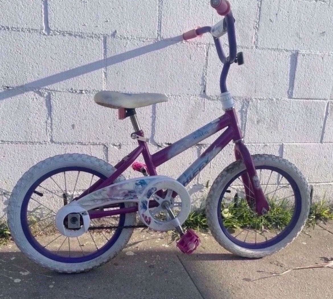 16” girls bike