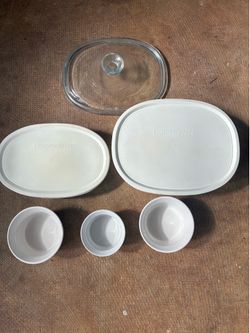 Corning wear Tupperware
