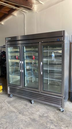 True 3-Door Commercial Reach-In Refrigerator
