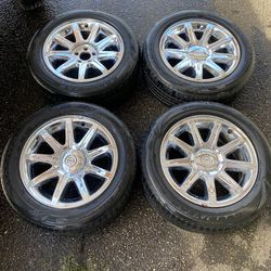 18” Chrysler Wheels 5x115 *Tires Old*