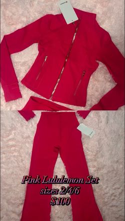Pink Lululemon Set