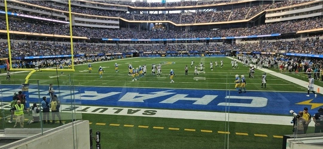 Chargers vs. Raiders 4 Sec. 123 Aisle Seats + Parking Pass