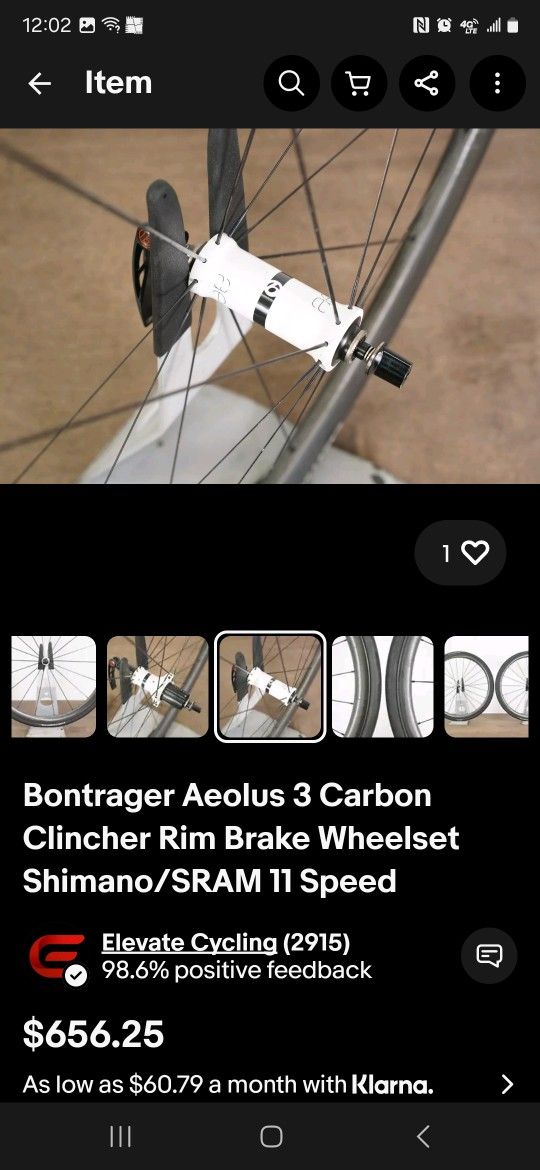 Bontrager Aeolus 3 Carbon Wheelset