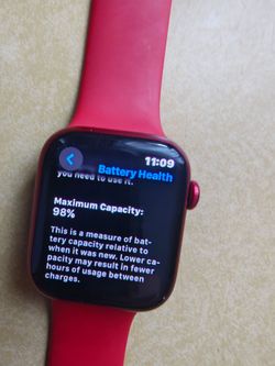 Apple Watch Series 7 Product (red) 45mm