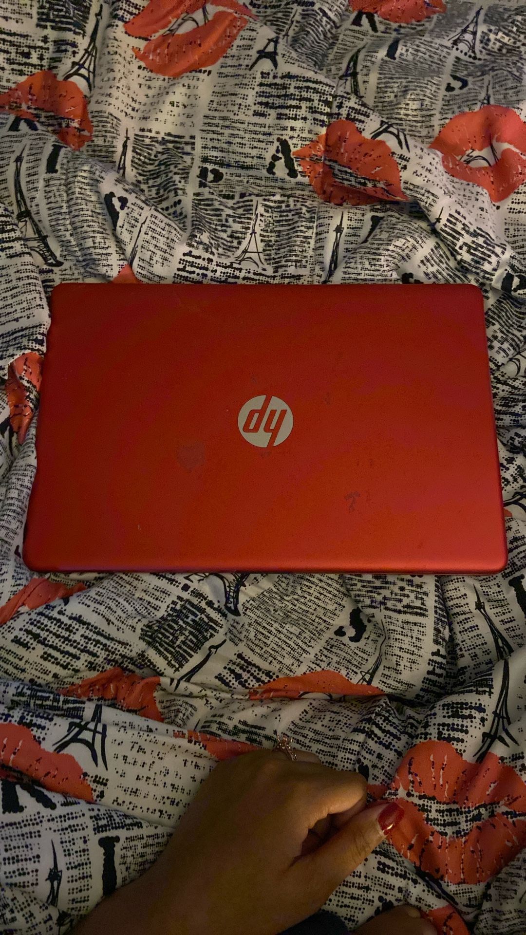 Red 15.6 Inch HP Laptop