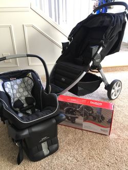 Britax B Agile stroller carseat base ride along board for Sale in Covington WA OfferUp