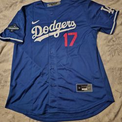 Dodgers Ohtani Blue Jerseys $50ea Firm