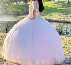 Quinceañera Dress Blush/Rose Gold