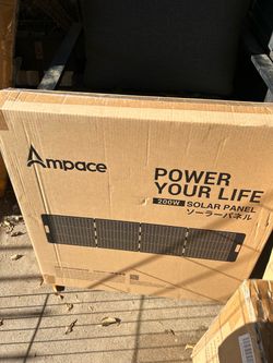 Ampace 200w Portable Solar panel