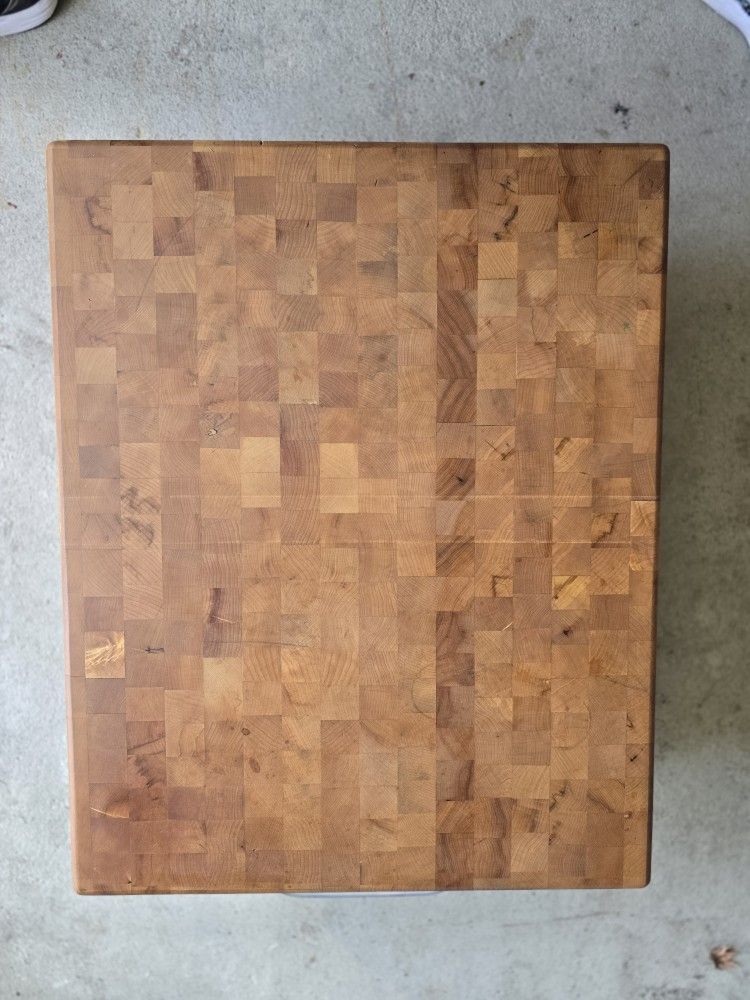 Large Butcher Block Top - 5 INCHES THICK