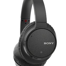 SONY WH-CH700N Wireless Noise Canceling Over-the-Ear Headphones - Black