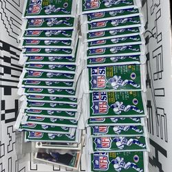 1990 NFL pro packs. 