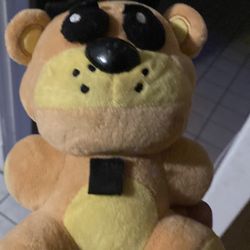 Golden freddy plush