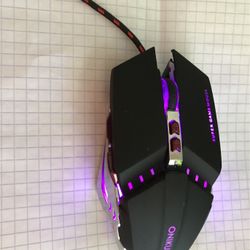 TENMOS T12 Wired Color Changing Mouse