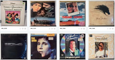 Laserdisc collection