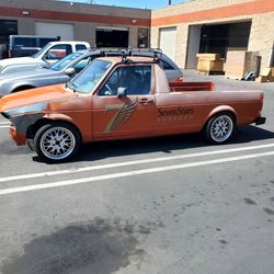 VW RABBIT PICKUP/CADDY,1980 DIESEL, 5SP,LOTS OF EXTRAS, I DONT FIT IN IT