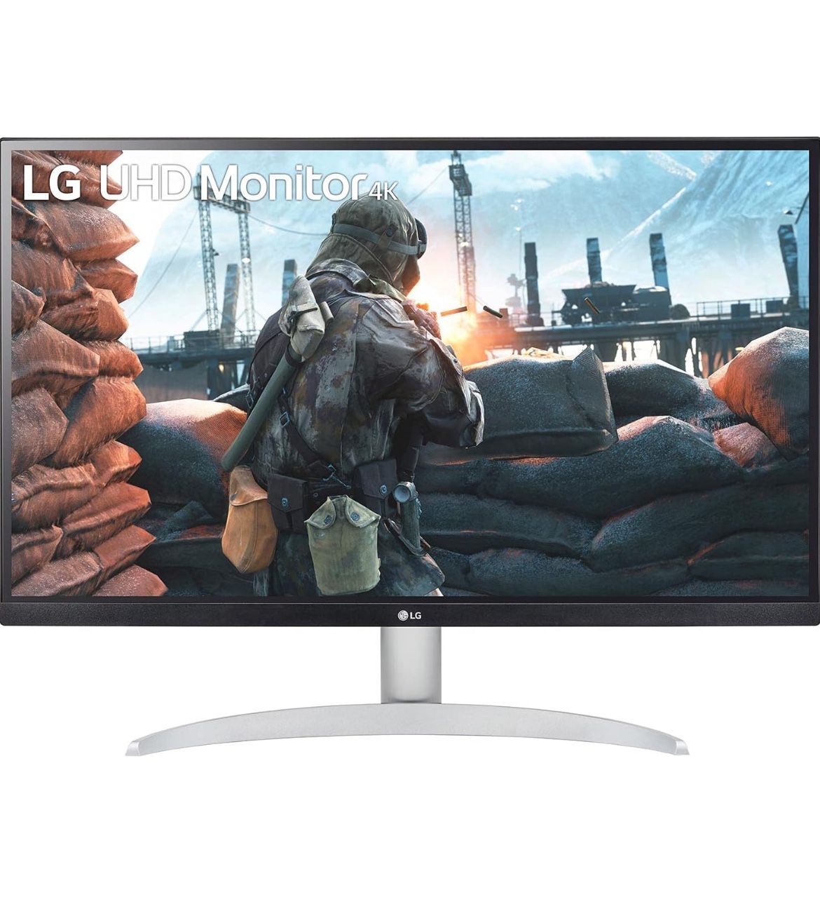 LG 27UP600-W 27” Monitor Perfect Condition
