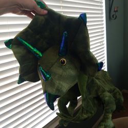 Dog Triceratops Costume XXL